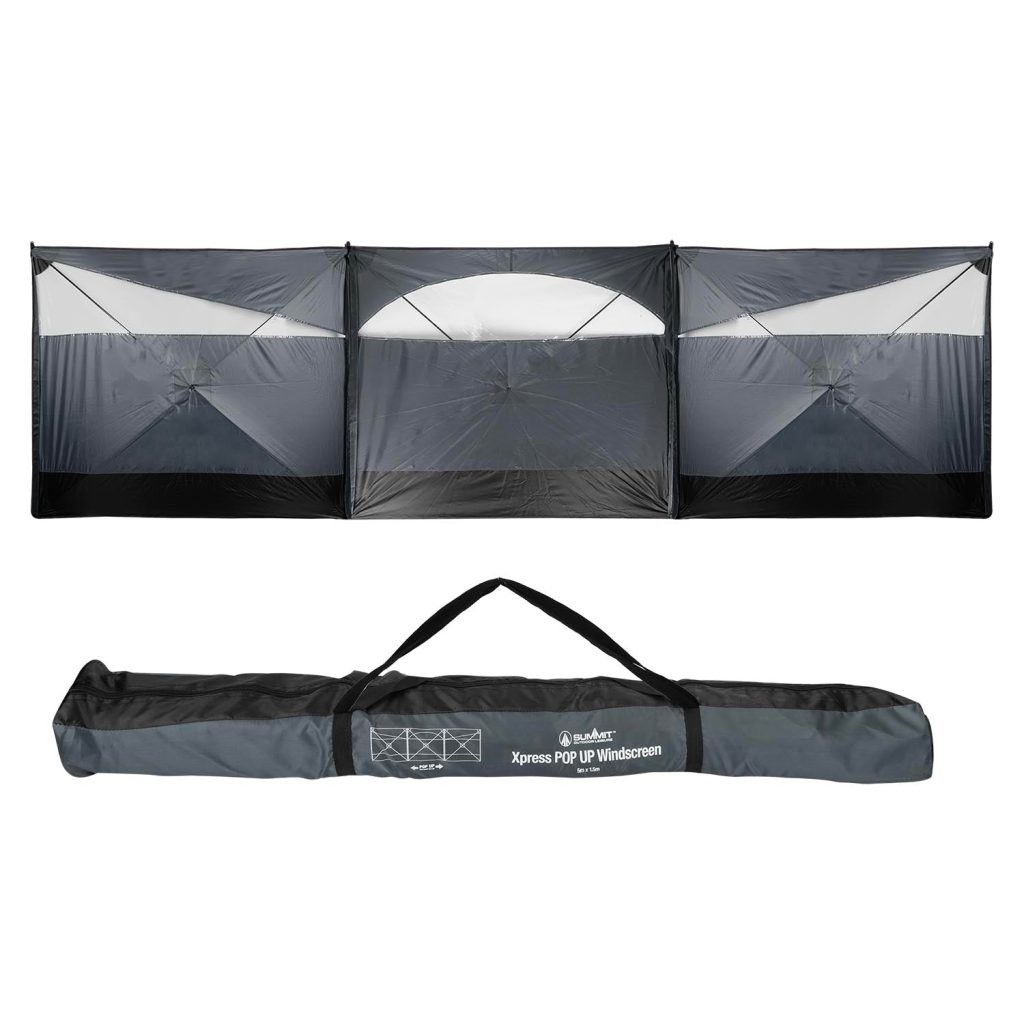 3 Panel Wind Breaker  Grey - 500Cm X 150Cm