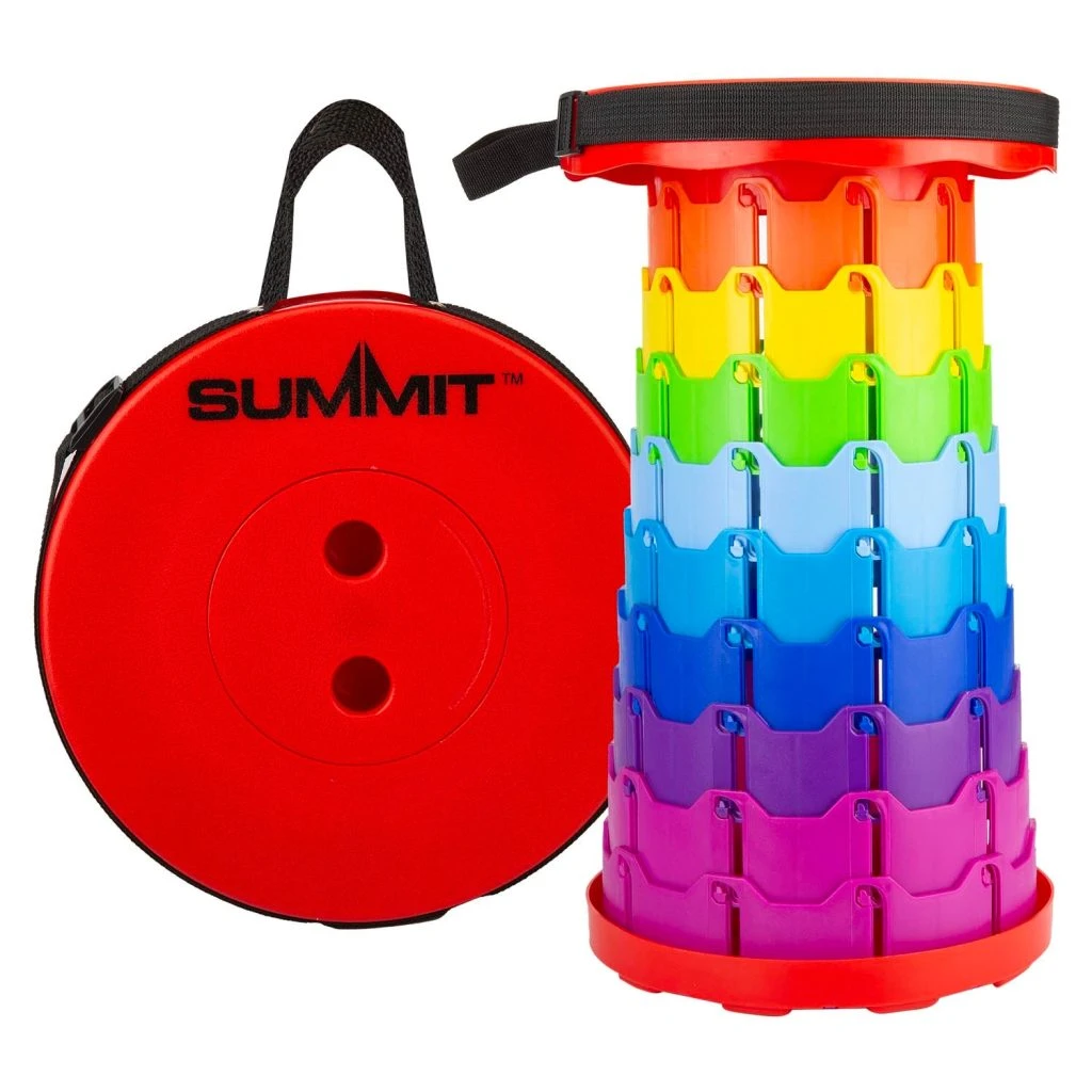 Telescopic Rainbow Stool  Multi - 45Cm X 24Cm