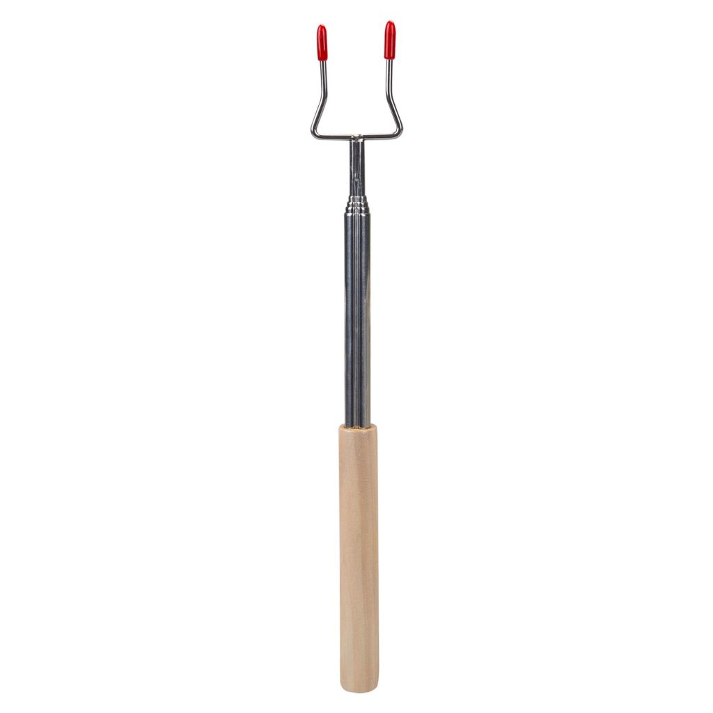 Extending Toasting Fork  Silver - 73Cm X 3.5Cm