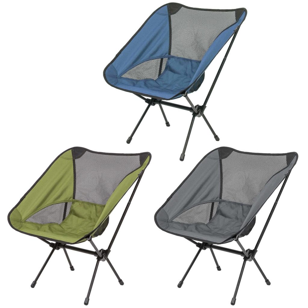 Ultra Light Pack Away Camping Chair - Grey