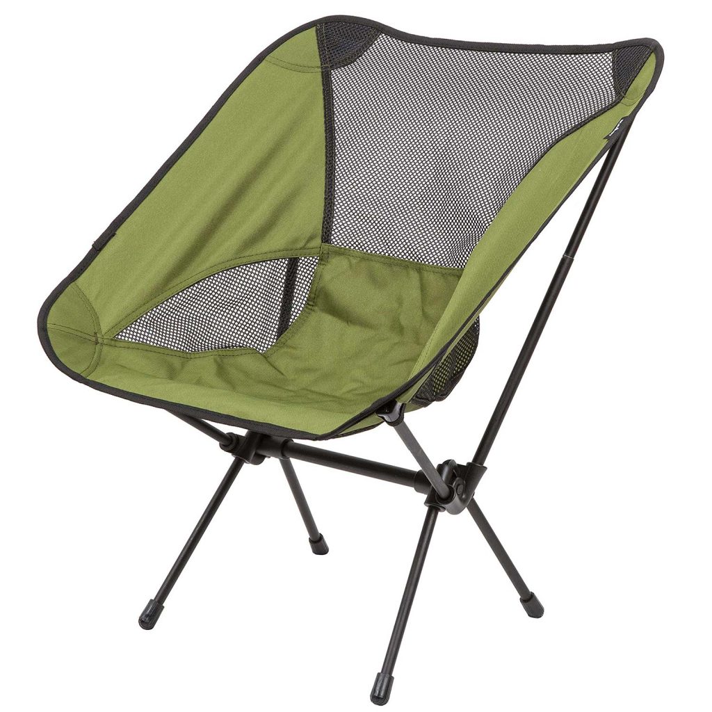 Ultra Light Pack Away Camping Chair - Green