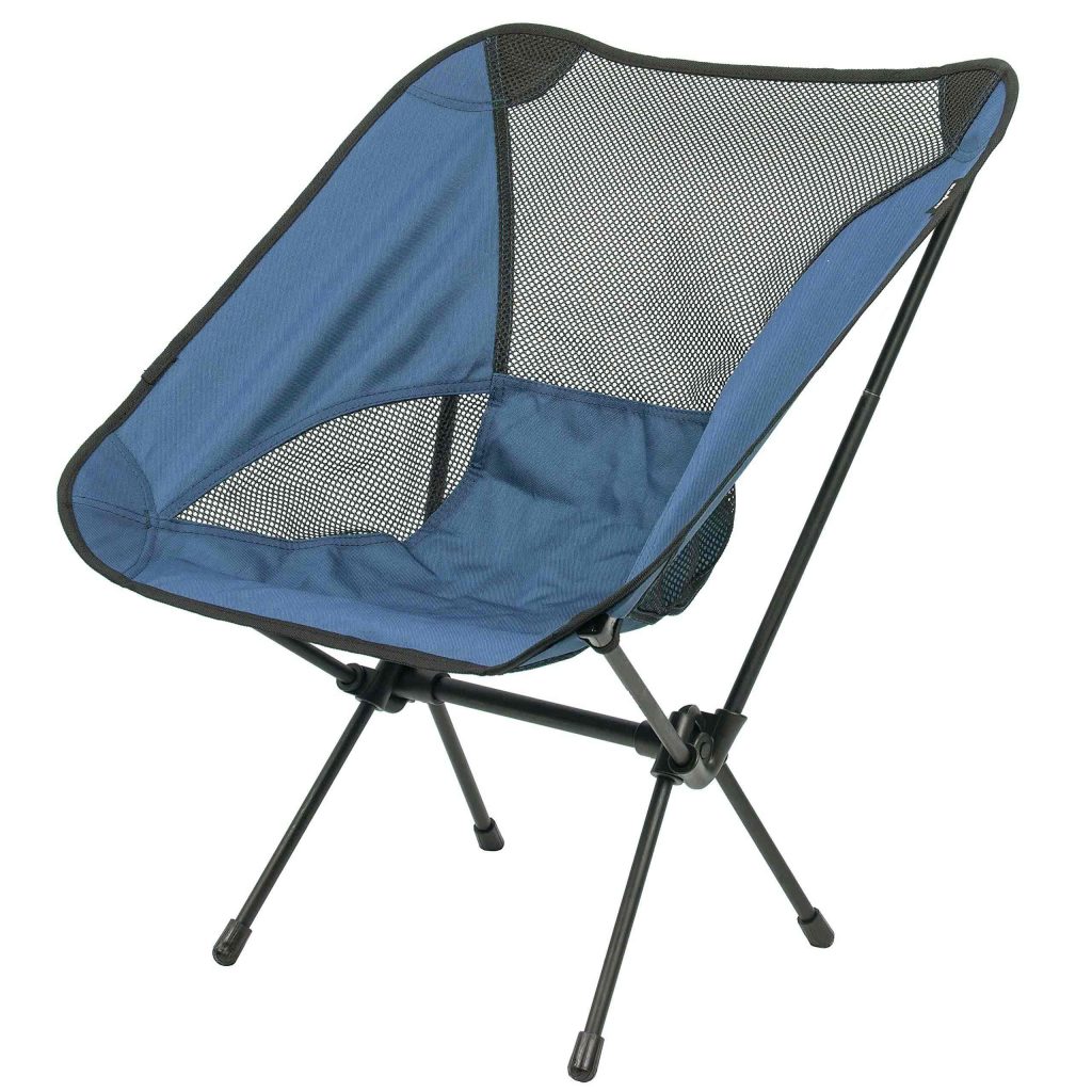 Ultra Light Pack Away Camping Chair - Blue